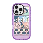 iPhone 16 Pro Impact Case MagSafe Compatible Sundae Kids- Self Care Comic