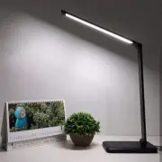 Desk Lamp LED Wireless Charger USB Charging Port 5 Lighting Modes Eye Care Tech