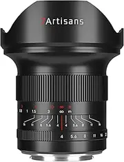 7artisans 15mm F4 Full Frame Manual Fixed Focus Lens Compatible for Panasonic L-Mount Camera
