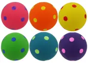 Multipet Latex Polka Dot Assorted Dog Toy*