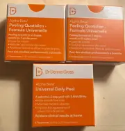 DR DENNIS GROSS Lot x 3 ALPHA BETA Universal DAILY PEEL 9/2025 Exp. ~ FREE SHIP!
