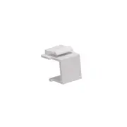 10Pcs Keystone Blank Inserts White