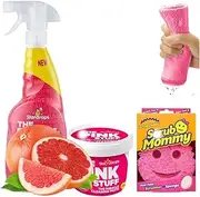 Cleaning Paste 850g | Multi Purpose Cleaner 750ml | All Purpose Sponge | Microfibre Cloth