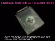Ensoniq ASR, EPS, EPS16 & TS10/12 SCSI2SD v5.5 Compatible microSD Card + Content