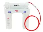 Reverse Osmosis Water Filter 3/4" Laundry Wall Mount 50GPD Remove Fluoride 1-39