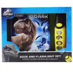 JURASSIC WORLD: DINOSAURS IN THE DARK: BOOK AND FLASHLIGHT SET