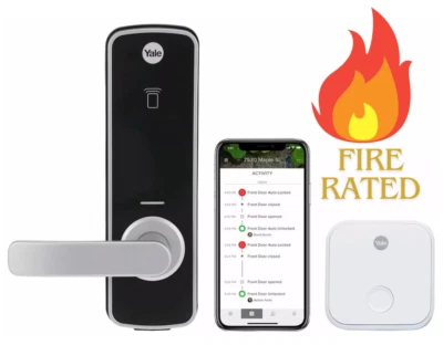 Yale Unity Entrance Lock Fire Rated with Smart Keypad and Wifi Bridge