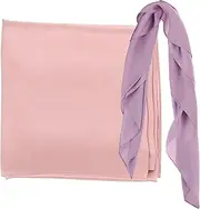 [DEARMAMY] Ladies Women Soft Scarves Set Square Silk Chiffon Scarfs Fashion for Women's Party