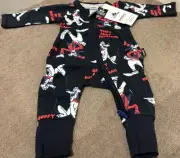 Bonds BNWT Disney Goofy & Pluto Zippy Size 0000 (Newborn)