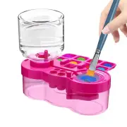 Paint Brush Cleaner+Drain Button Automatic Water Circulation Machine CleanerTool