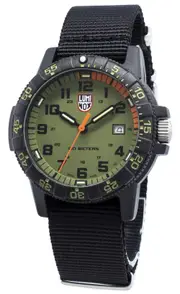 Luminox Leatherback Sea Turtle Carbon Compound Case XS.0337 Quartz Mens Watch