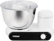 TODO Electric Stand Mixer 6L Stainless Steel Bowl Blender Attachment 7 Speed