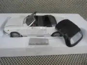 Precision Platinum 1 18 Fiat 124 Spider AS White 4902 Made by Sunstar