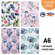 A6 Ruled Notebook Note Book Card Cover Stationery Diary Journal Office School AU