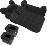 TOMVAES Car Air Mattress, Auto Inflatable Car Bed SUV Rear seat Sleeping Artifact Camping Sleeping Bed for Kid Adult, Car Bed Mattress for Home,Travel,Picnic,Camping (Black)