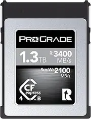 ProGrade Digital Memory Card - CFexpress Type B for Cameras | Optimized for Express Transfer of Files & Large Storage | 1.3TB Cobalt Series