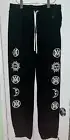 NWT $890 AMIRI Ouija Board Embroidered Cotton Jogger Sweatpants - Sz Large