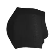 Men Hip Padded Enhancing Underwear Shapewear Butt Lifter Boxer Briefs Trunks,100% New Black M