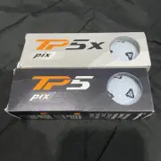 Taylormade Tp5 & Tp5x Golf Balls 2 Sleeves 6 Balls New