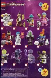 Lego Minifigures Space Checklists 71046 - Pamphlet Only