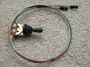 SOLDERLESS Wiring BLACK 3-WAY TOGGLE SWITCH Les Paul for emg quick connect *NEW*