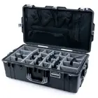 Charcoal & Silver Pelican 1615 case with grey dividers. With lid org.