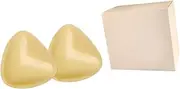 [Frediuo] Push up Bra Inserts, Breast Enhancers Lightweight for Sports Swimsuits Dress Comfortable Soft Double Sided Sticky Chest Pads