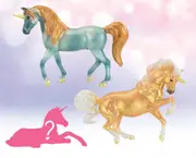 Breyer Horses Unicorn Foal Surprise Celestial Family Stablemates1:32 Scale
