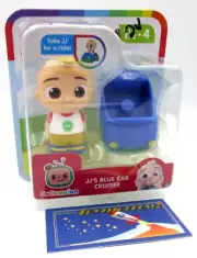 CoComelon JJ'S BLUE CAR 2.5" Figure & Cruiser Vehicle