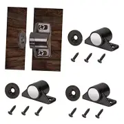 Metal Cabinet Door Catches, 4 Pack Magnetic Cabinet Door Catch, Door Magnets