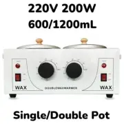 1/2 Pot Wax Warmer Heater Machine For Hair Removal Spas Salons Skin Hands Care