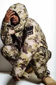 Burton X Alpha Industries X Undefeated Collab M65 Camo Snow Jacket Men's Dryride
