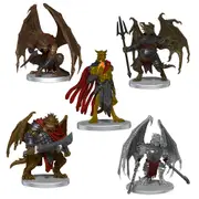 Dungeons and Dragons Icons of the Realms Draconian Army Warband Miniature Figures