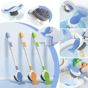 Toilet Brush With Caddy, Wall-mounted Suction Cup Flush Toilet Brush N3O4