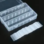 Electronic Components Screws Assortment Organiser Case 8/13/28 Grids Storage Box