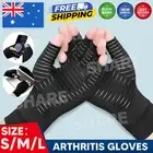 Arthritis Gloves compression copper Hand Wrist Brace Finger Pain Relief Support