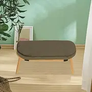 AIWFL Meditation Bench, Foldable Ergonomic Meditation Stool Outdoor Folding Yoga Stool with Premium Velvet Floor Pillow with Bamboo Foldable Meditation Chair, Perfect for Deeper & Longer Meditation