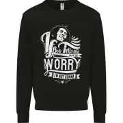 If Bob Tells Me Not to Worry Reggae Music Kids Sweatshirt Jumper
