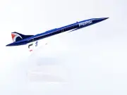 Pepsi Concorde Diecast Metal Plane Aircraft Models On Stand 14Cm