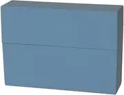 [Zippo] Penguin Cigarette One Push Open Rubber Type Hard Case Blue
