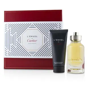 卡地亞 Cartier - 飛行男性香氛組盒:淡香水80ml+沐浴膠100ml