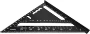 Triangle Ruler Metal | Metric Engineer Scale Ruler,Metal Precision Measuring Tool for Woodworking Carpentry Construction Drafting Architectural Engineering