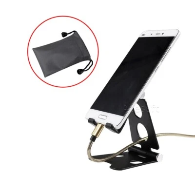 Perfectly Fit Lightweight Desktop Folding Bracket for Samsung Galaxy Sol 2 J326A