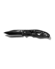 Gerber Paraframe Mini - Folding Knife - Tanto Black | Ideal for Backpacking, Cam