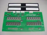 Time Machine Pinball DIS200 Data East 7 Digit Display Orange LED Display Board