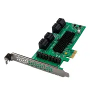 PCI-E X1 to 8 Port III 3.0 Expansion Card Computer Desktop Card