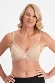 Playtex Ultralight Illusion Bra - Warm Beige, Size: 12 B