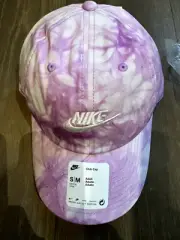 Nike Club Cap Dri FIT Pink/White Tie Dye Hat Size S/M Adult Unisex FB5505-532