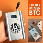 LV05 Miner BTC Bitcoin Miner WIFI Solo Miner 320GH/S SHA-256 Crypto Algorithm