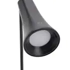 (Black)LED Lamp Clip On 3 Modes Rechargeable Reading Light LED Tabletop Light
